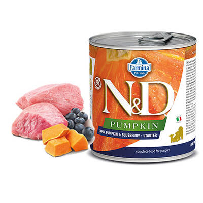ND Balkabaklı Kuzu Etli Anne ve Yavru Köpek Konservesi 285 Gr ND Balkabaklı Kuzu Etli Anne ve Yavru Köpek Konservesi 285 Gr