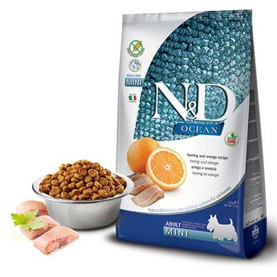 ND Ocean Balıklı Küçük Irk Tahılsız Yetişkin Köpek Maması 2.5 Kg ND Ocean Balıklı Küçük Irk Tahılsız Yetişkin Köpek Maması 2.5 Kg