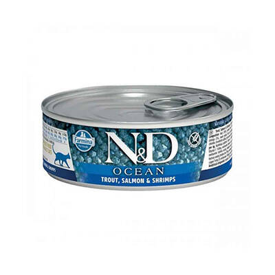 ND Ocean Ton Balığı ve Somonlu Kedi Konservesi 80 Gr ND Ocean Ton Balığı ve Somonlu Kedi Konservesi 80 Gr