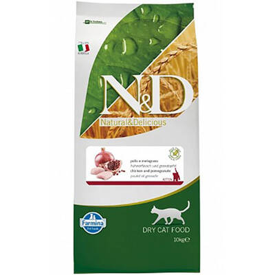 ND Prime Kitten Tavuk ve Narlı Tahılsız Yavru Kedi Maması 10 Kg ND Prime Kitten Tavuk ve Narlı Tahılsız Yavru Kedi Maması 10 Kg