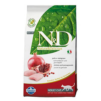 ND Prime Tavuk ve Narlı Yetişkin Kedi Maması 1.5Kg ND Prime Tavuk ve Narlı Yetişkin Kedi Maması 1.5Kg