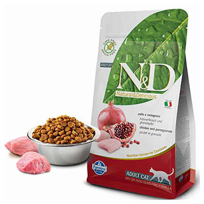 ND Prime Tavuk ve Narlı Yetişkin Kedi Maması 5 Kg ND Prime Tavuk ve Narlı Yetişkin Kedi Maması 5 Kg