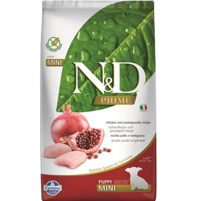 N&D Prime Tavuklu ve Narlı Küçük Irk Tahılsız Yavru Köpek Maması 7 Kg N&D Prime Tavuklu ve Narlı Küçük Irk Tahılsız Yavru Köpek Maması 7 Kg