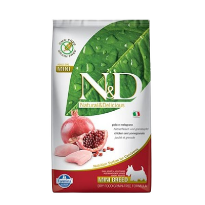 N&D Prime Tavuklu ve Narlı Küçük Irk Tahılsız Yetikin Köpek Maması 2,5 Kg N&D Prime Tavuklu ve Narlı Küçük Irk Tahılsız Yetikin Köpek Maması 2,5 Kg