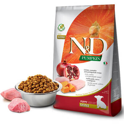 ND Pumpkin Tavuk ve Narlı Mini Yavru Köpek Maması 2,5 Kg ND Pumpkin Tavuk ve Narlı Mini Yavru Köpek Maması 2,5 Kg