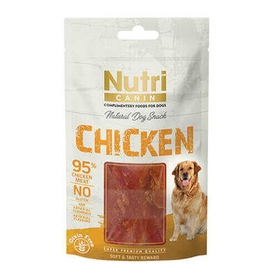 Nutri Canin Tavuklu Tahılsız Köpek Ödül Maması 80Gr Nutri Canin Tavuklu Tahılsız Köpek Ödül Maması 80Gr