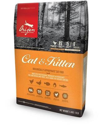 Orijen Kitten Tahılsız Tavuklu Yavru Ve Yetişkin Kedi Maması 17 Kg Orijen Kitten Tahılsız Tavuklu Yavru Ve Yetişkin Kedi Maması 17 Kg