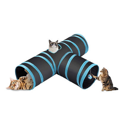 Pawise 3 Girişli Kedi Tüneli Pawise 3 Girişli Kedi Tüneli