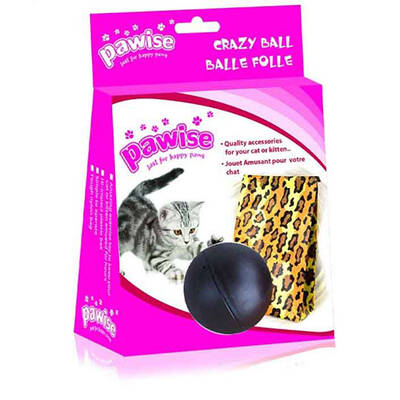 Pawise Crazy Ball Hareketlı Kedi Topu 8,5 Cm