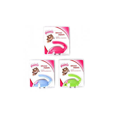 Pawise Kurmalı Fare Kedi Oyuncağı 9x6x4 Cm Pawise Kurmalı Fare Kedi Oyuncağı 9x6x4 Cm