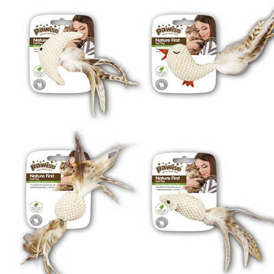 Pawise Nature First Kedi Oyuncağı 11x9 Cm Pawise Nature First Kedi Oyuncağı 11x9 Cm