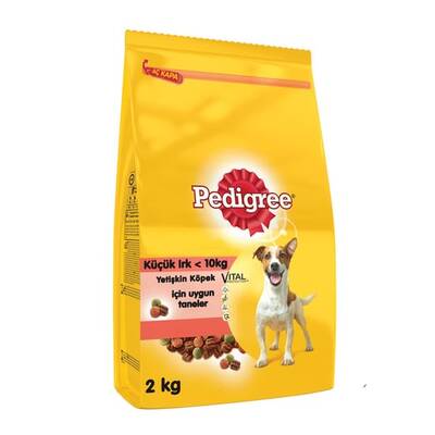 Pedigree Biftekli Sebzeli Küçük Irk Yetişkin Köpek Mamasi 2 Kg Pedigree Biftekli Sebzeli Küçük Irk Yetişkin Köpek Mamasi 2 Kg