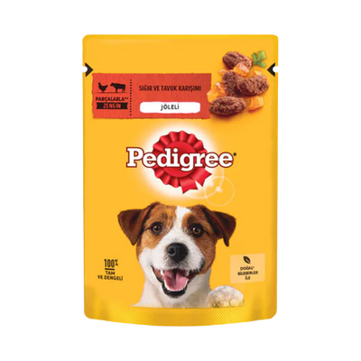 Pedigree Pouch Sığır Etli ve Tavuklu Yetişkin Köpek Konservesi 100 Gr Pedigree Pouch Sığır Etli ve Tavuklu Yetişkin Köpek Konservesi 100 Gr