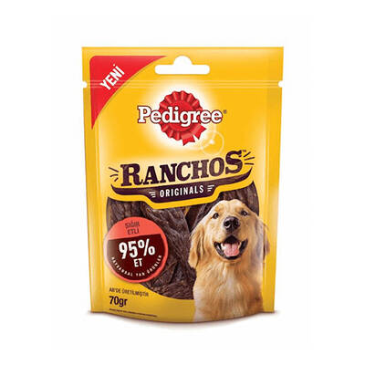 Pedigree Ranchos Sığır Etli Köpek Ödülü 70 Gr Pedigree Ranchos Sığır Etli Köpek Ödülü 70 Gr