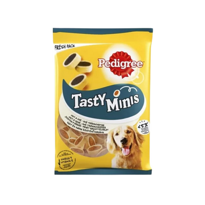 Pedigree Tasty Minis Sığır Etli ve Peynirli Köpek Ödül Maması 140 Gr Pedigree Tasty Minis Sığır Etli ve Peynirli Köpek Ödül Maması 140 Gr