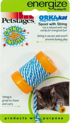 Petstages Orkakat Catnip İpli Makara Kedi Oyuncağı Petstages Orkakat Catnip İpli Makara Kedi Oyuncağı