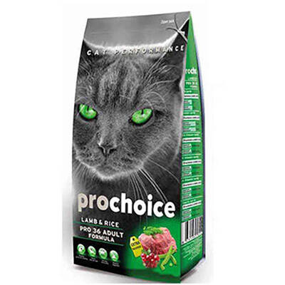 Pro Choice Pro 36 Lamb & Rice Kuzu Pirinçli Yetişkin Kedi Maması 2 Kg Pro Choice Pro 36 Lamb & Rice Kuzu Pirinçli Yetişkin Kedi Maması 2 Kg