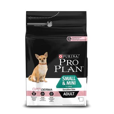 Pro Plan Small & Mini Sensitive Skin Somonlu ve Pirinçli Küçük Irk Yetişkin Köpek Maması 3 Kg Pro Plan Small & Mini Sensitive Skin Somonlu ve Pirinçli Küçük Irk Yetişkin Köpek Maması 3 Kg