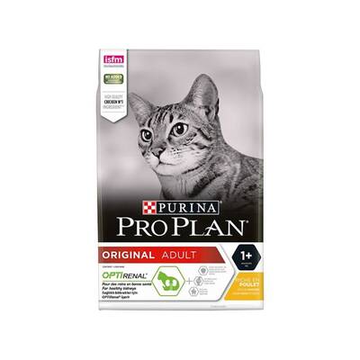 Pro Plan Tavuklu ve Pirinçli Yetişkin Kedi Maması 3 Kg Pro Plan Tavuklu ve Pirinçli Yetişkin Kedi Maması 3 Kg