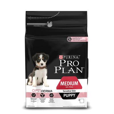 Pro Plan Puppy Medium Sensitive Skin Somonlu Orta Irk Yavru Köpek Maması 3 Kg Pro Plan Puppy Medium Sensitive Skin Somonlu Orta Irk Yavru Köpek Maması 3 Kg