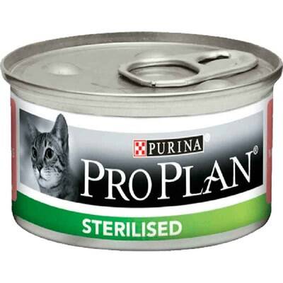 Pro Plan Somonlu ve Ton Balıklı Kısırlaştırılmış Kedi Konservesi 85 Gr Pro Plan Somonlu ve Ton Balıklı Kısırlaştırılmış Kedi Konservesi 85 Gr