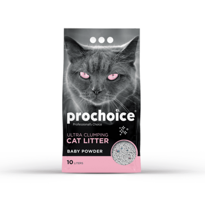 ProChoice Bentonit Kedi Kumu Bebek Pudralı 10 Lt ProChoice Bentonit Kedi Kumu Bebek Pudralı 10 Lt