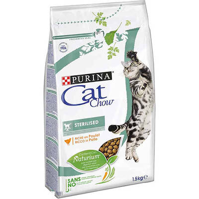 Purina Cat Chow Kısırlaştırılmış Tavuklu YetişkinKedi Maması 15 Kg Purina Cat Chow Kısırlaştırılmış Tavuklu YetişkinKedi Maması 15 Kg