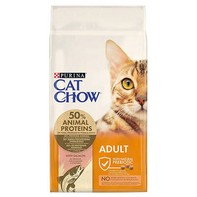 Purina Cat Chow Somonlu Ton Balıklı Yetişkin Kedi Maması 15 Kg