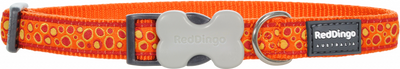 Red Dingo Bedrock Desenli Turuncu Köpek Boyun Tasması 12mm Red Dingo Bedrock Desenli Turuncu Köpek Boyun Tasması 12mm