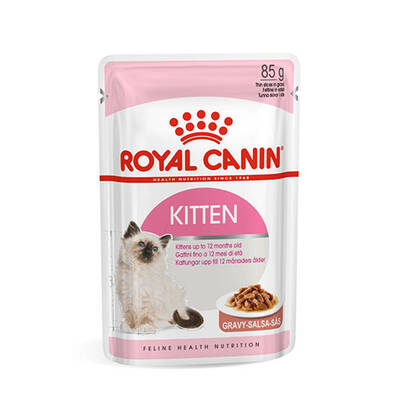Royal Canin Kitten Gravy Pouch Yavru Kedi Yaş Maması 85 Gr Royal Canin Kitten Gravy Pouch Yavru Kedi Yaş Maması 85 Gr