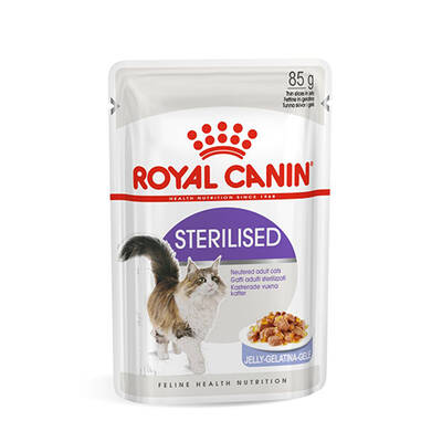 Royal Canin Sterilised Jelly Pouch Kedi Maması 85Gr Royal Canin Sterilised Jelly Pouch Kedi Maması 85Gr