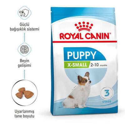 Royal Canin X-Small Junior Minik Irk Yavru Köpek Maması 3 Kg Royal Canin X-Small Junior Minik Irk Yavru Köpek Maması 3 Kg