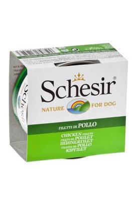 Schesir Jöle İçinde Tavuklu Yetişkin Köpek Konservesi 150 Gr Schesir Jöle İçinde Tavuklu Yetişkin Köpek Konservesi 150 Gr