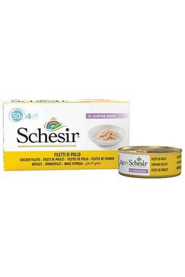 Schesir Multipack Tavuklu Yetişkin Konserve Kedi Maması 6x50 gr Schesir Multipack Tavuklu Yetişkin Konserve Kedi Maması 6x50 gr