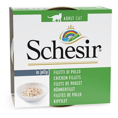 Schesir Tavuk Fileto Jöleli Kedi Konservesi 85 Gr Schesir Tavuk Fileto Jöleli Kedi Konservesi 85 Gr