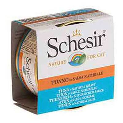 Schesir Ton Balıklı Naturel Kedi Konservesi 70 Gr Schesir Ton Balıklı Naturel Kedi Konservesi 70 Gr
