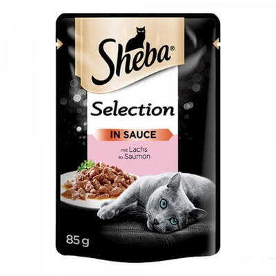Sheba Pouch Somon Balıklı Yetişkin Kedi Konserve 85 Gr Sheba Pouch Somon Balıklı Yetişkin Kedi Konserve 85 Gr