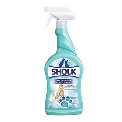 Sholk Evcil Hayvan Leke ve Koku Giderici HijyenikSprey 750 Ml Sholk Evcil Hayvan Leke ve Koku Giderici HijyenikSprey 750 Ml