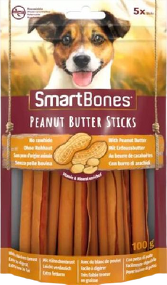 Smartbones Peanut Butter Fıstık Ezmeli Tavuklu Sticks Smartbones Peanut Butter Fıstık Ezmeli Tavuklu Sticks