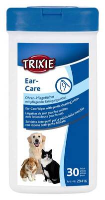 Trixie Islak Kulak Temizleme Mendili, 30 Adet Trixie Islak Kulak Temizleme Mendili, 30 Adet
