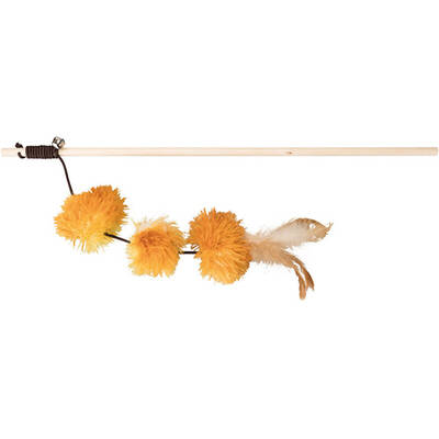 Trixie Kedi Oltası ve Oyuncağı Peluş Pompom TopluValerianlı 40 Cm Trixie Kedi Oltası ve Oyuncağı Peluş Pompom TopluValerianlı 40 Cm
