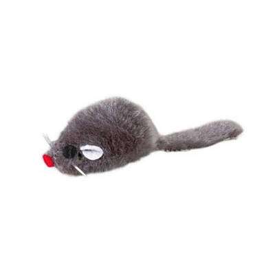 Trixie Kedi Oyuncağı, Peluş Fare 5cm Gri Trixie Kedi Oyuncağı, Peluş Fare 5cm Gri