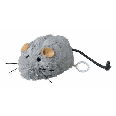 Trixie Kedi Oyuncağı, Peluş Titreşimli Fare 8cm Trixie Kedi Oyuncağı, Peluş Titreşimli Fare 8cm