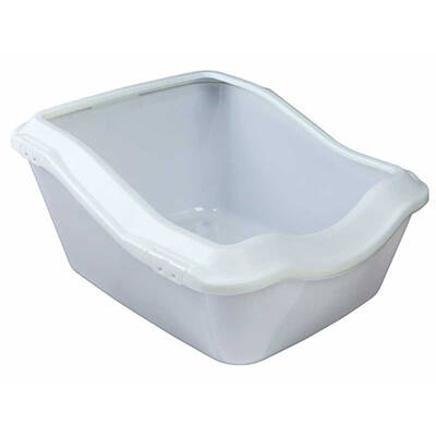 Trixie Kedi Tuvaleti, Yüksek Kenarlı 45X29X54cm Trixie Kedi Tuvaleti, Yüksek Kenarlı 45X29X54cm