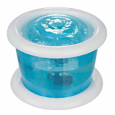 Trixie Otomatik Su Kabı 3Lt, Mavi Beyaz