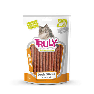 Truly Yumuşak Kedi Ödülü Ördek Stick 50 Gr Truly Yumuşak Kedi Ödülü Ördek Stick 50 Gr