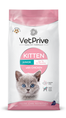 Vet Prive Kitten Tavuklu Yavru Kedi Maması 1,5 Kg Vet Prive Kitten Tavuklu Yavru Kedi Maması 1,5 Kg