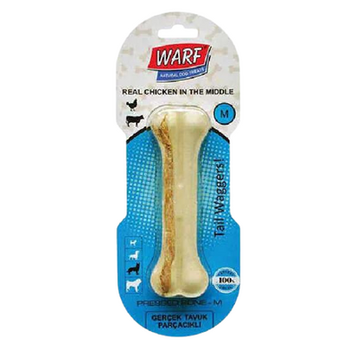 Warf Tavuklu Kemik M - 15,5 cm 103 Gr Warf Tavuklu Kemik M - 15,5 cm 103 Gr