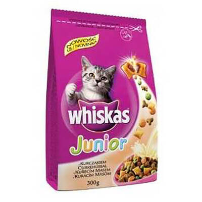 Whiskas Junior Tavuklu Yavru Kedi Mamasi 300 Gr Whiskas Junior Tavuklu Yavru Kedi Mamasi 300 Gr