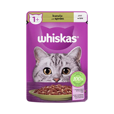 Whiskas Pouch Jöle İçinde Kuzulu Yetişkin Kedi Konservesi 85 Gr Whiskas Pouch Jöle İçinde Kuzulu Yetişkin Kedi Konservesi 85 Gr
